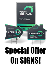 Special Offers on Real Estate Signs